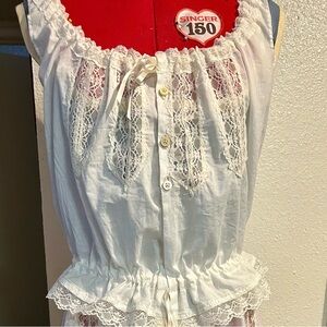 Late victorian Early Edwardian Camisole